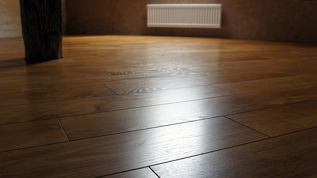 Add character to your space with natural hardwood floors.